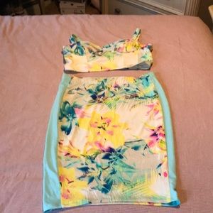 Nicki Minsk skirt and boustier